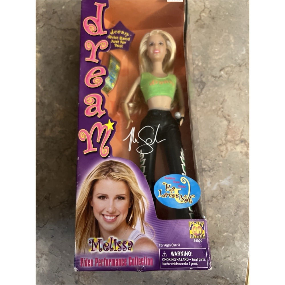Vintage 2001 Dream Melissa Doll Video Performance Collection